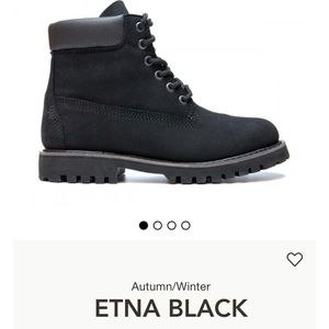 Nae Vegan Shoes Black Etna Boots